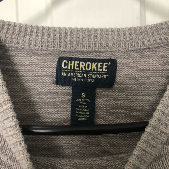 cropped grey sweater - Picture 2 of 2